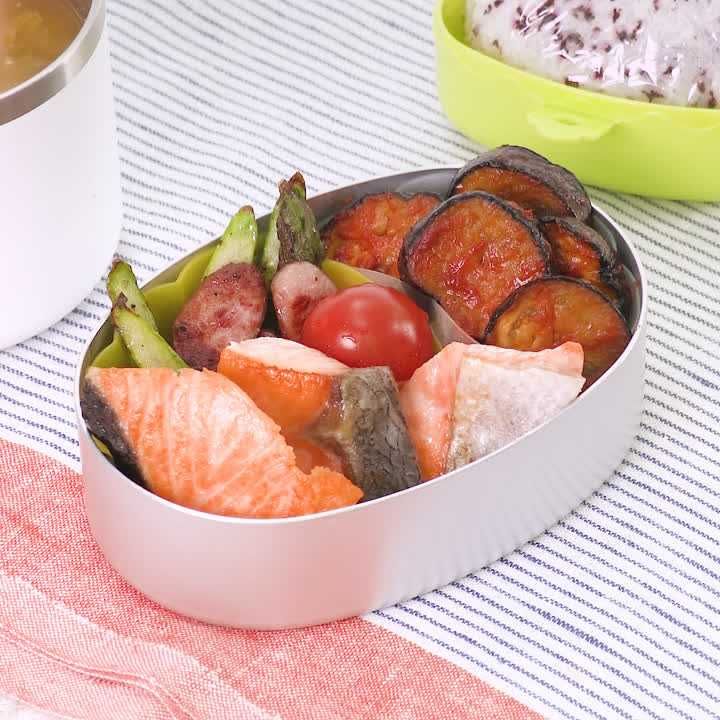 ワンパン鮭の塩焼き弁当