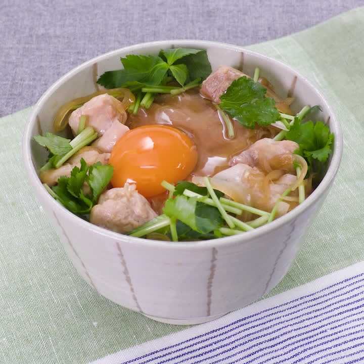 のっけ卵の親子丼