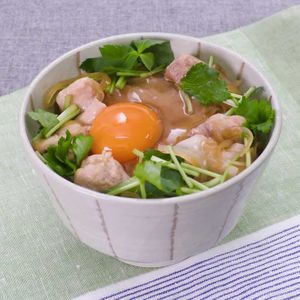 のっけ卵の親子丼