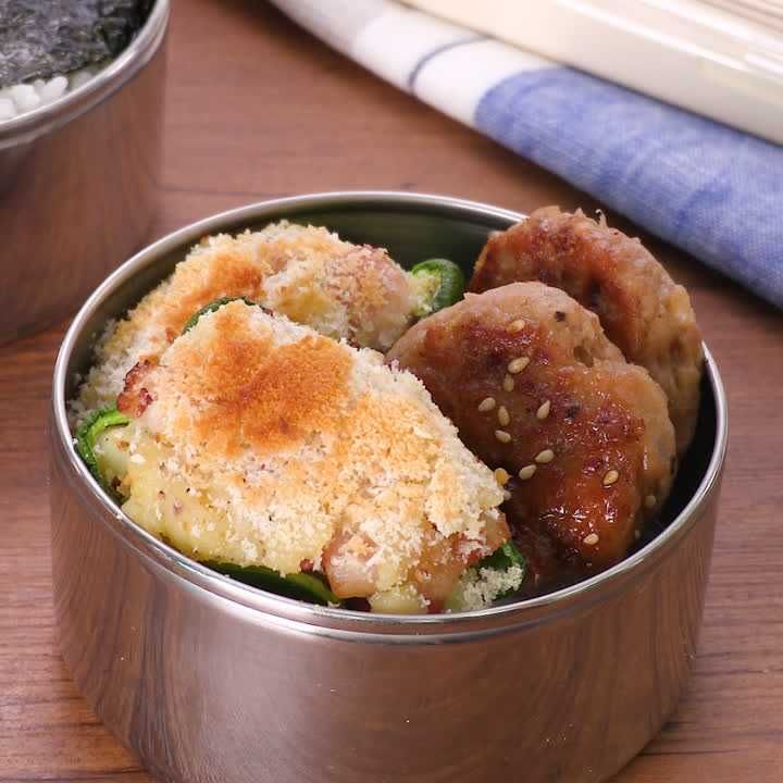 ピーマンのポテト焼き