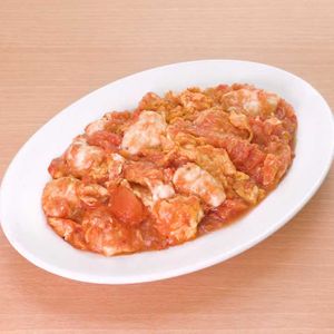 「ささみとトマトのチリ炒め」のレシピ動画