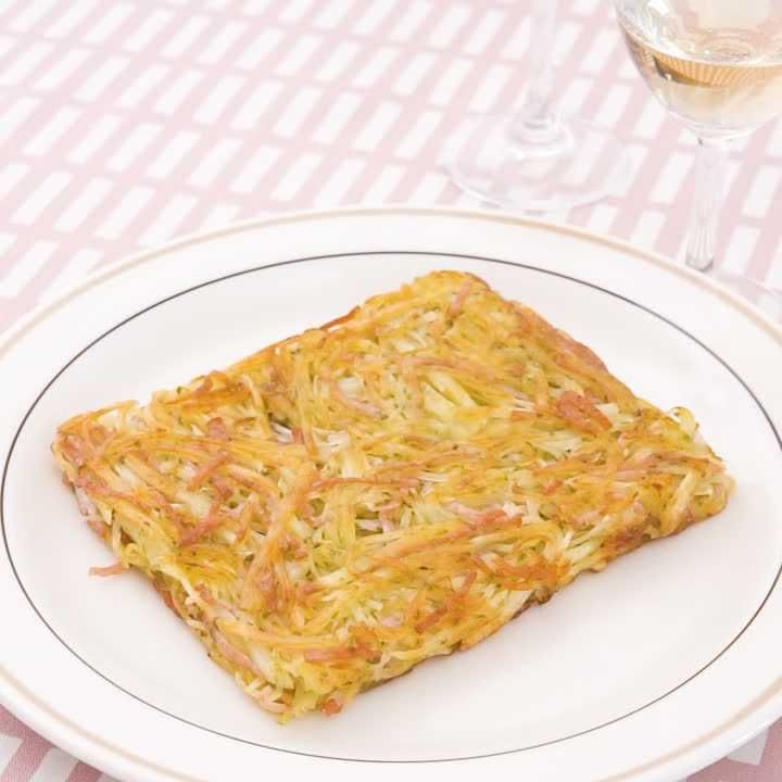 じゃがいもののり塩ガレット