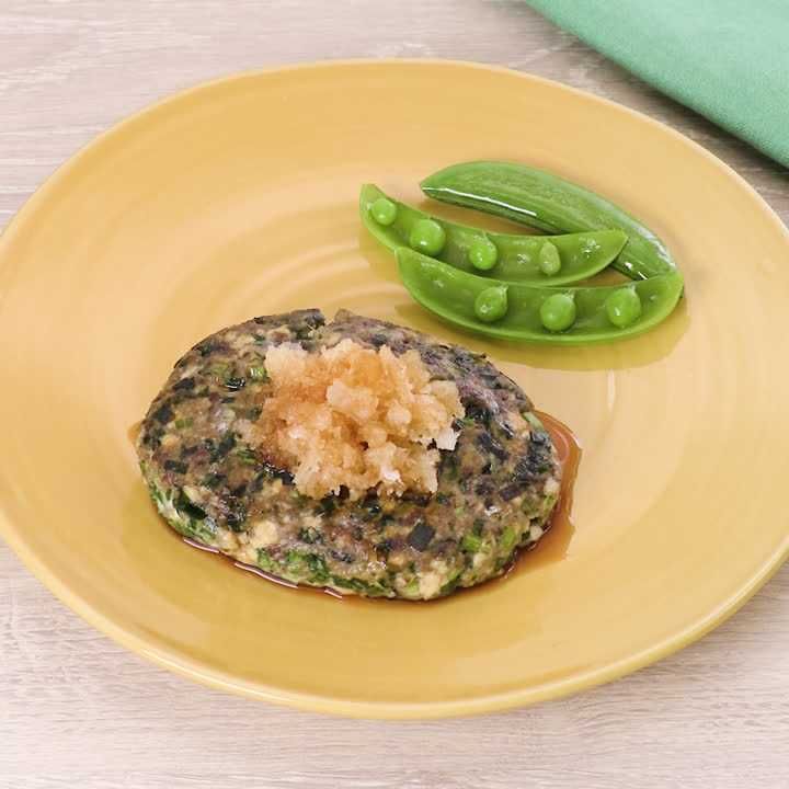 イワシの和風ニラバーグ