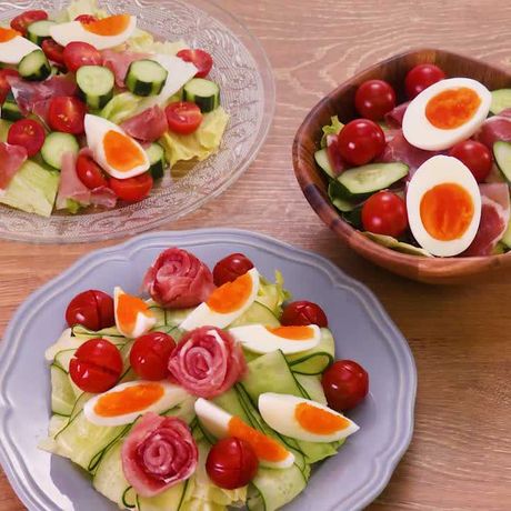 料理の基本 サラダの盛り付け方のレシピ動画 作り方 Delish Kitchen 料理の基本 サラダの盛り付け方のレシピ動画 作り方 Delish Kitchen