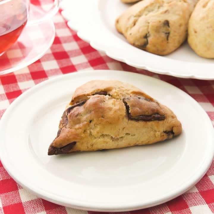 チョコバナナのスコーン