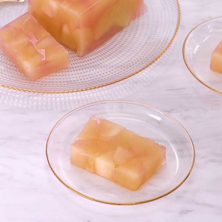 りんごの寒天テリーヌ
