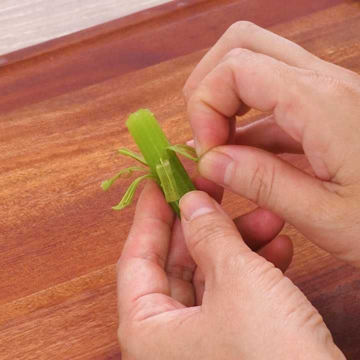 ふきの下処理方法