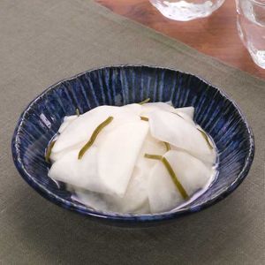 「かぶの千枚漬け」のレシピ動画