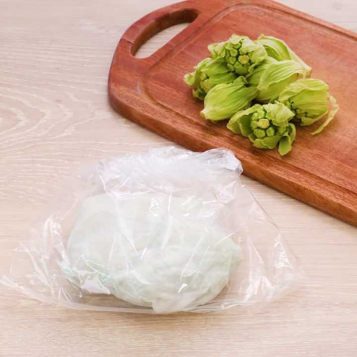 ふきのとうの保存方法