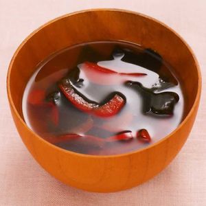 「パプリカとわかめのスープ」のレシピ動画