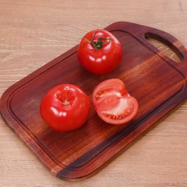 料理の基本！ トマトのへたの取り方のレシピ動画・作り方 | DELISH KITCHEN