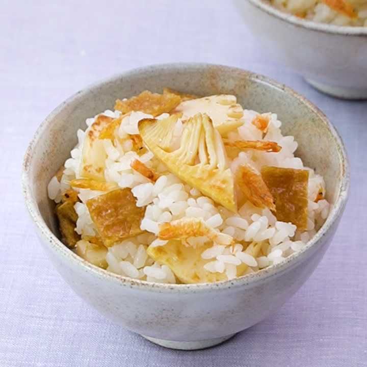 筍のいなり混ぜごはん