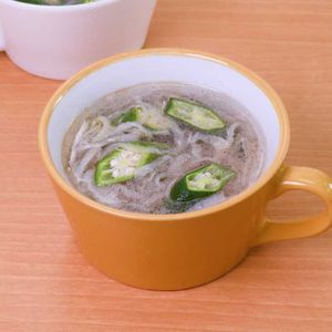 「切り干し大根とオクラのスープ」のレシピ動画