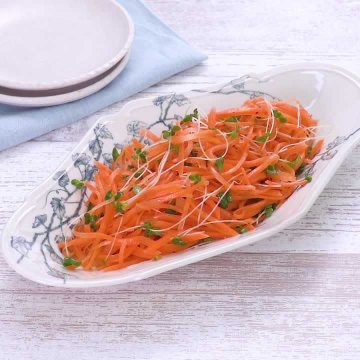 にんじんとスプラウトのハニーラペ