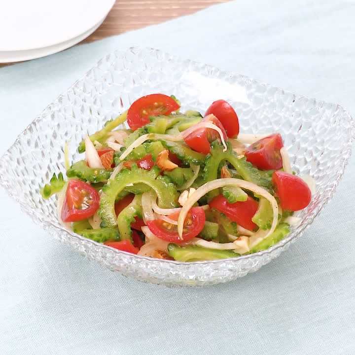 ゴーヤーのエスニック風サラダ