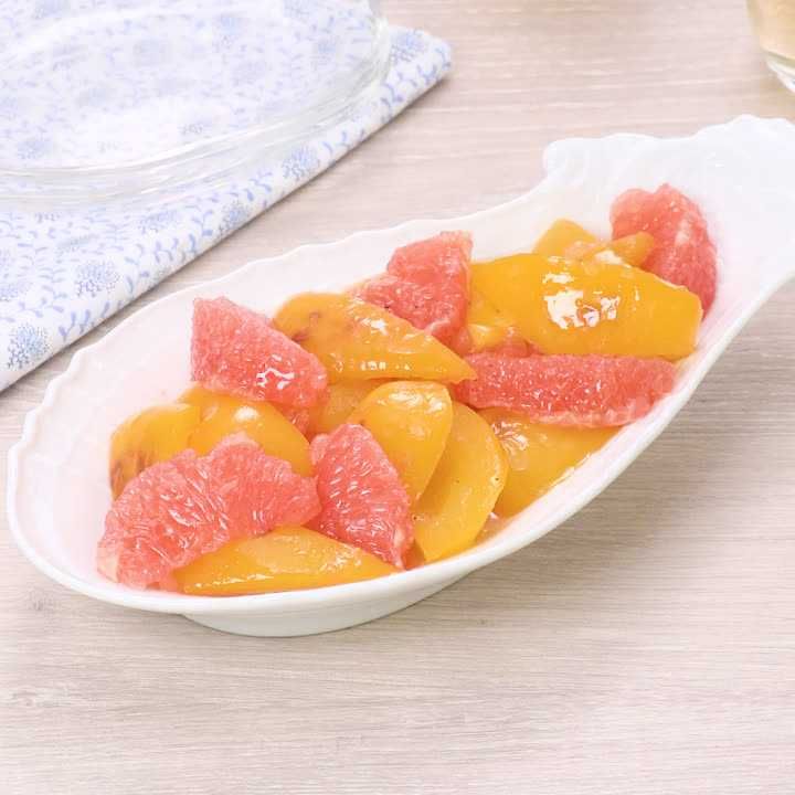 パプリカとグレープフルーツのマリネ