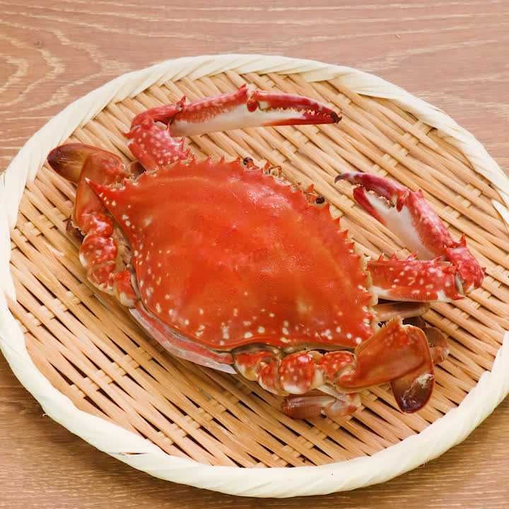 ワタリガニのゆで方