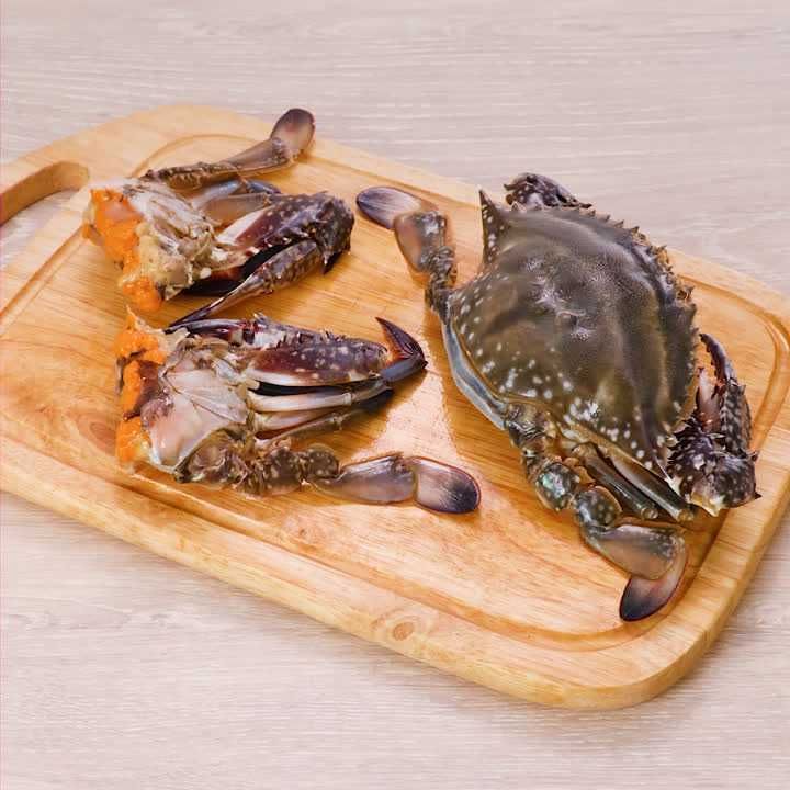 ワタリガニのさばき方