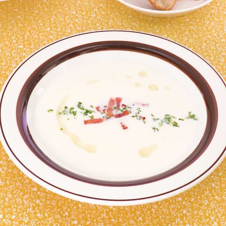 新玉ねぎのポタージュ