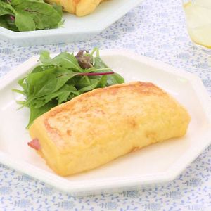 「玉ねぎのチーズフレンチトースト」のレシピ動画