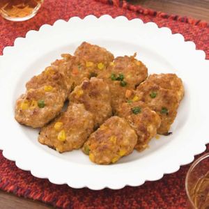 「ミックスベジタブルチキンナゲット」のレシピ動画