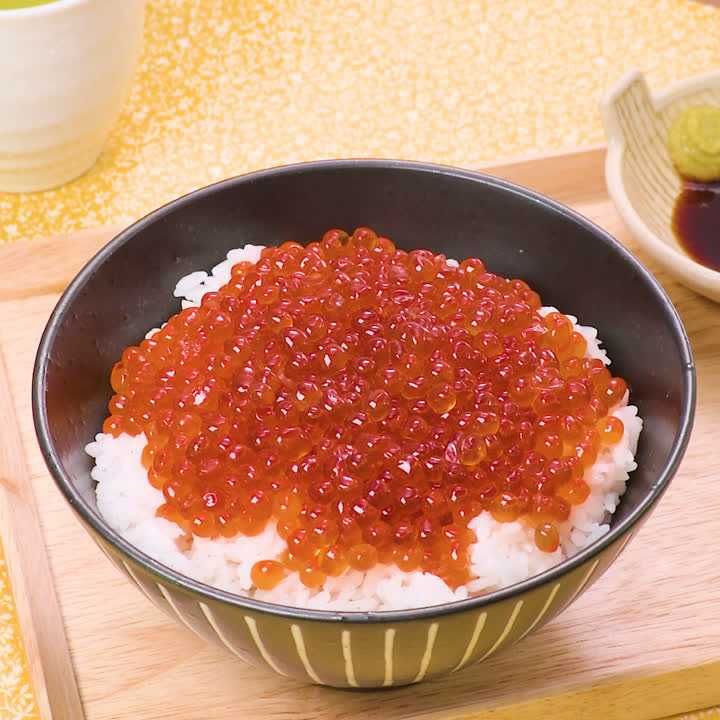シンプルが一番! いくら丼のレシピ動画・作り方 | DELISH KITCHEN