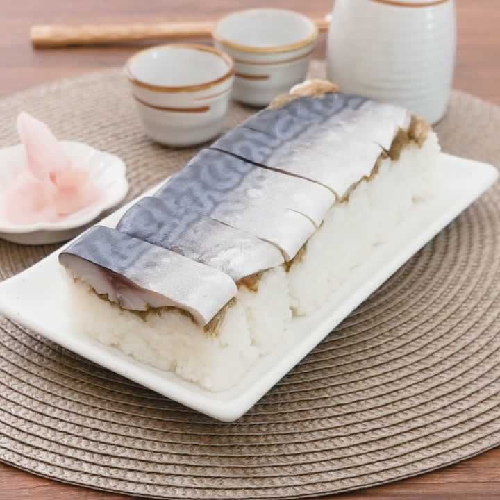 バッテラ風サバの押し寿司
