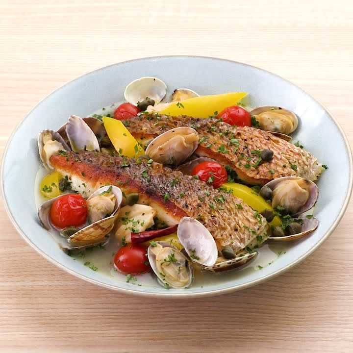 鯛のアクアパッツァ