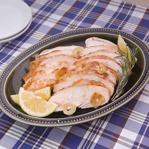 「鶏むね肉のしっとりオーブン焼き」のレシピ動画