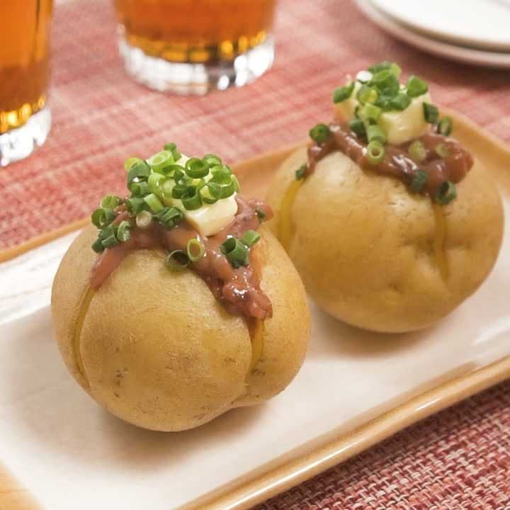 塩辛じゃがバター