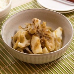 「長芋とれんこんのおかか煮」のレシピ動画