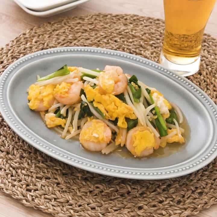 もやしのパッタイ風炒め
