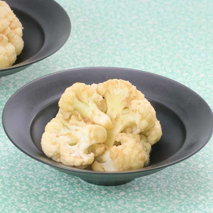 カリフラワーのゆず胡麻和え