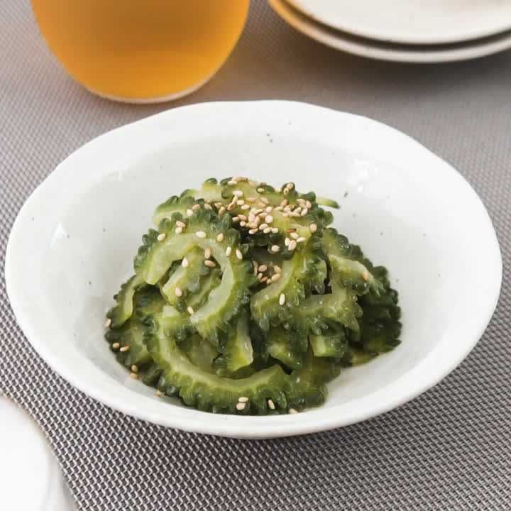 ゴーヤーの塩だれナムル