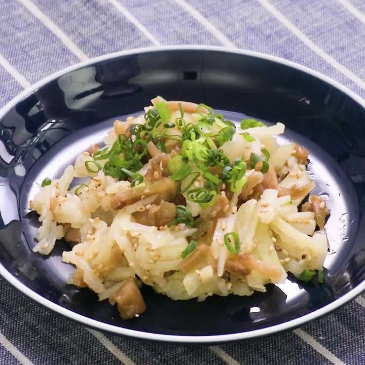 じゃがいものザーサイあえ