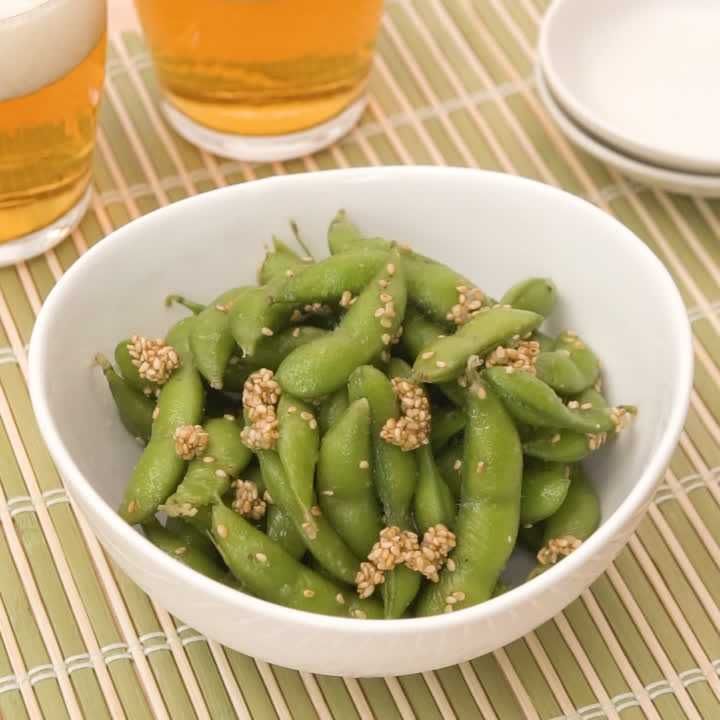 枝豆の塩だれナムル