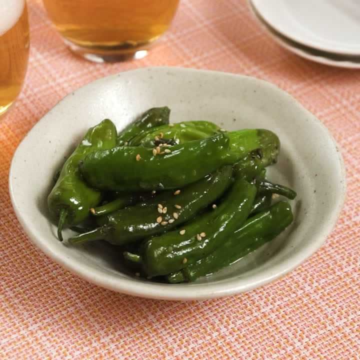 ししとう塩だれナムル