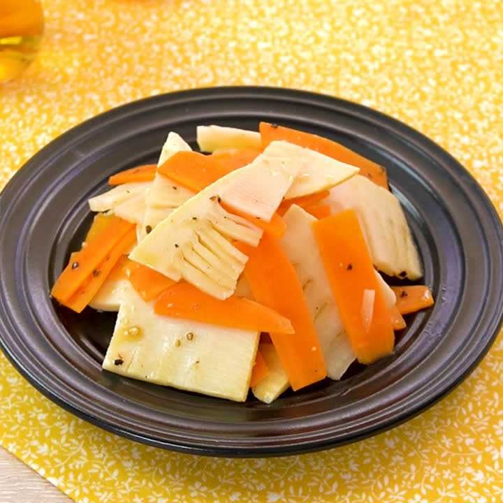 たけのことにんじんのナムル