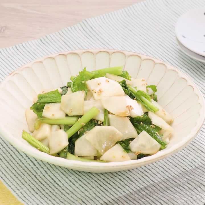 かぶのごま酢和え