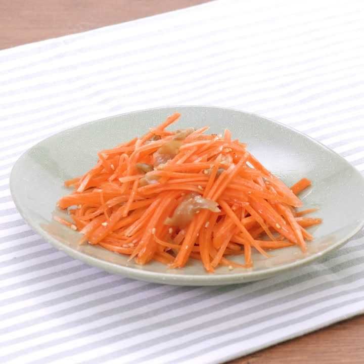にんじんのザーサイあえ