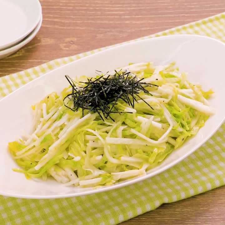 レタスと長芋のさっぱりナムル