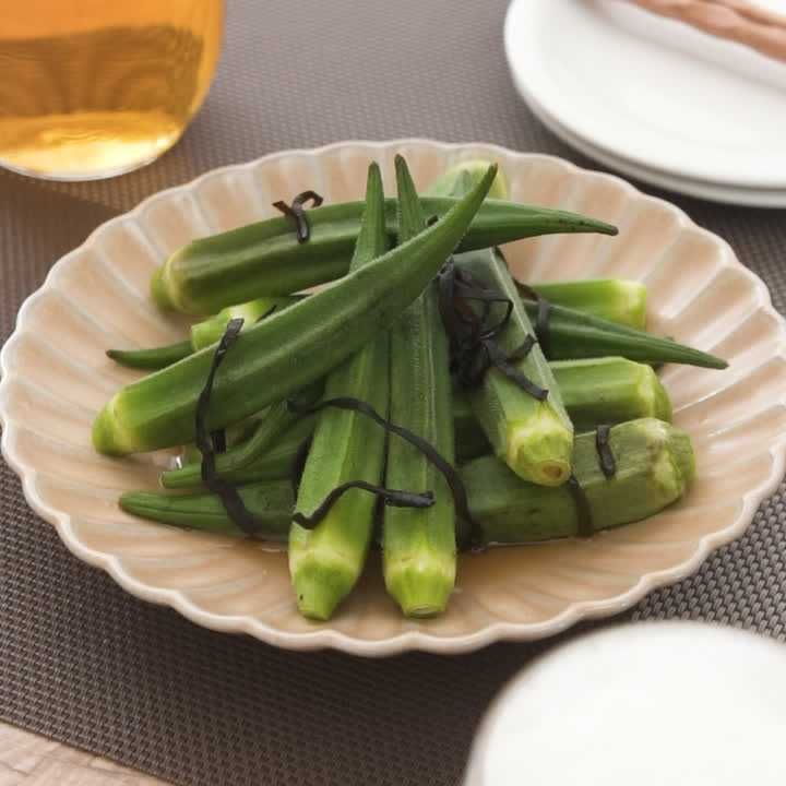 オクラの即席漬け