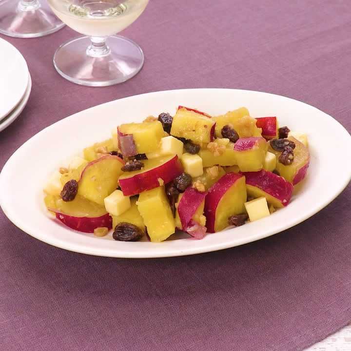 さつまいもとレーズンのデリサラダ