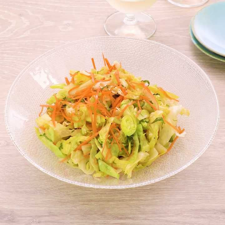 レタスと大葉のナムル