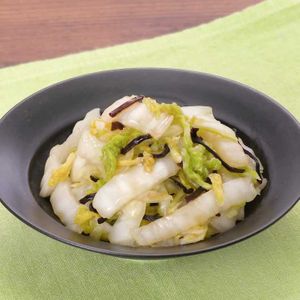 「白菜の白だし浅漬け」のレシピ動画