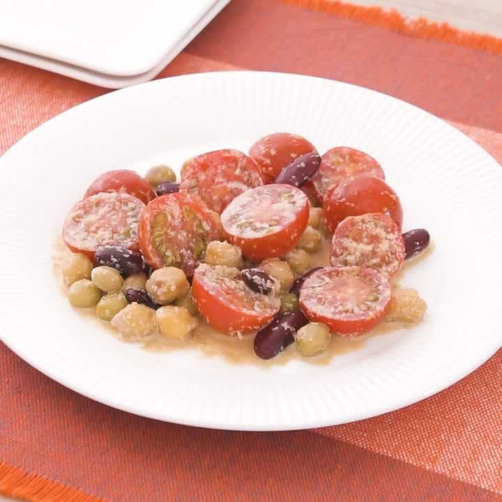 ミニトマトのごまサラダ