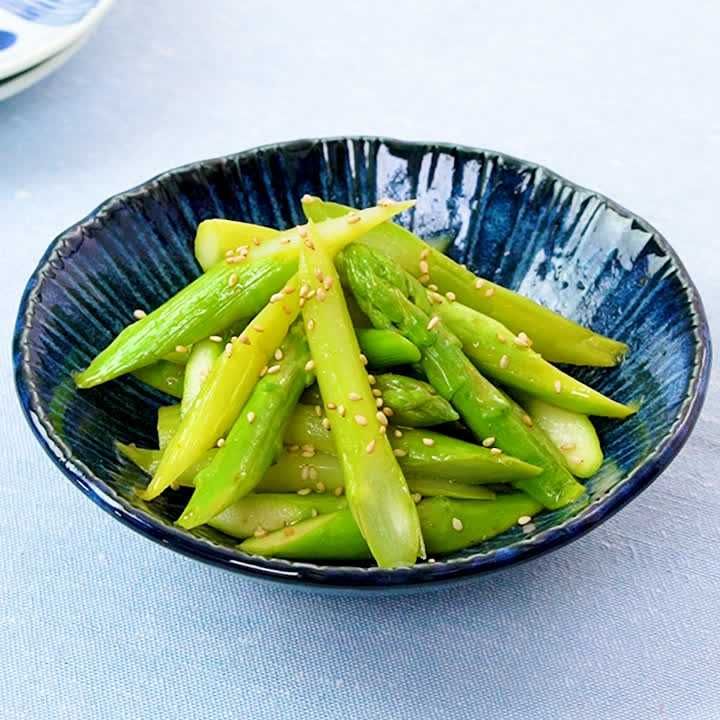 アスパラの柚子胡椒和え