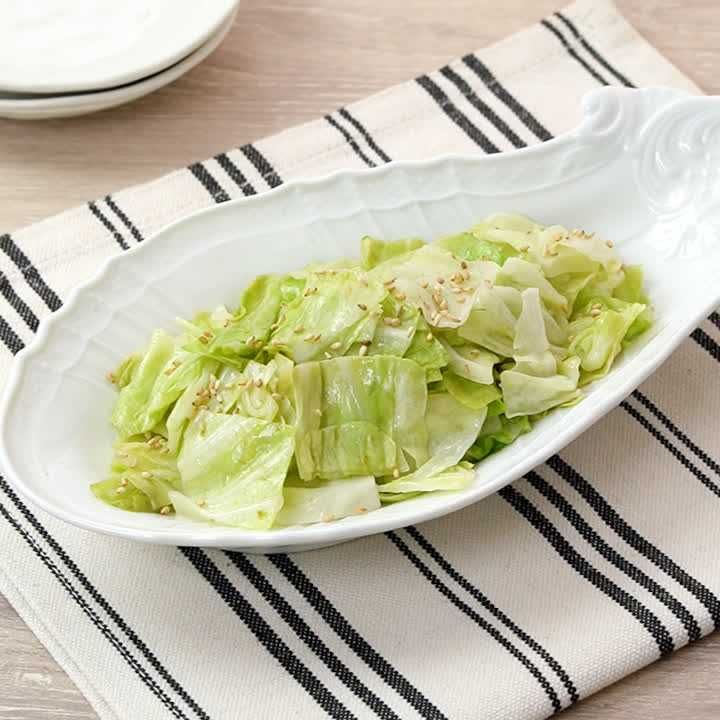 キャベツの柚子胡椒和え
