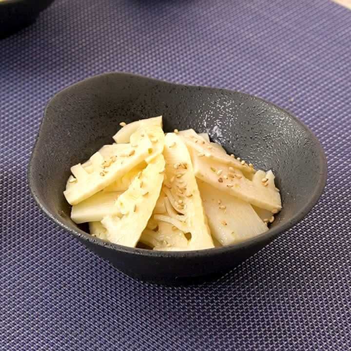 たけのこの柚子胡椒和え