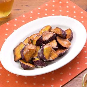 「さつまいもの塩バターチーズあえ」のレシピ動画